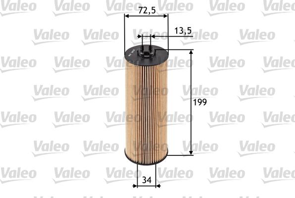 Valeo 586520 - Alyvos filtras autoreka.lt