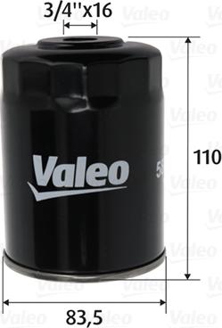 Valeo 587754 - Kuro filtras autoreka.lt