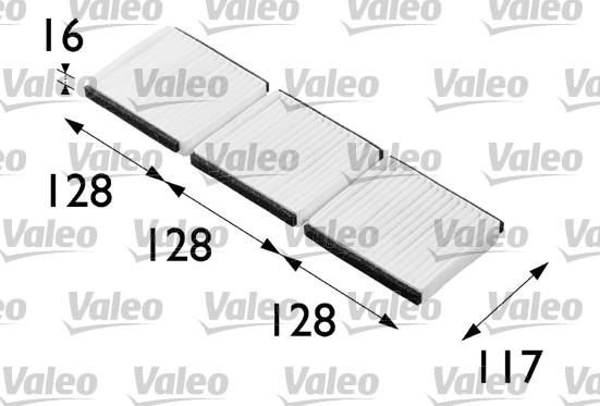 Valeo 698472 - Filtras, salono oras autoreka.lt