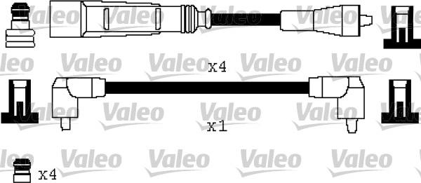 Valeo 346333 - Uždegimo laido komplektas autoreka.lt