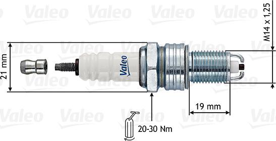 Valeo 246859 - Uždegimo žvakė autoreka.lt