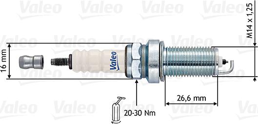 Valeo 246889 - Uždegimo žvakė autoreka.lt