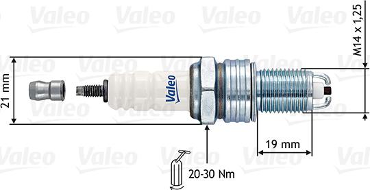 Valeo 246887 - Uždegimo žvakė autoreka.lt