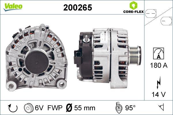 Valeo 200265 - Kintamosios srovės generatorius autoreka.lt