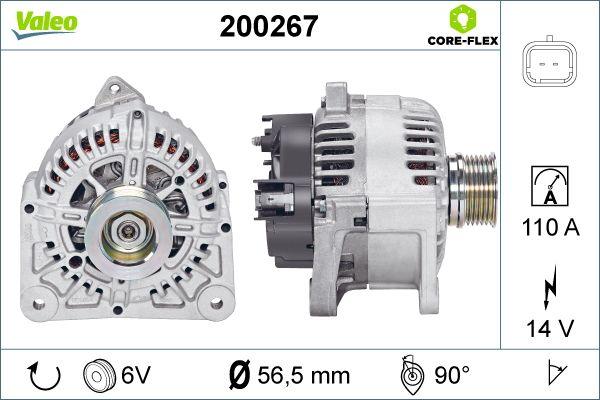 Valeo 200267 - Kintamosios srovės generatorius autoreka.lt