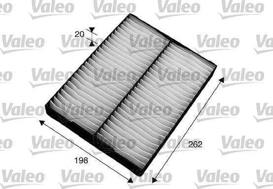 Valeo 715564 - Filtras, salono oras autoreka.lt