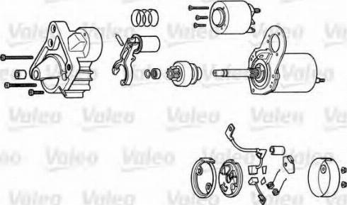 Valeo D6RA84 - Starteris autoreka.lt