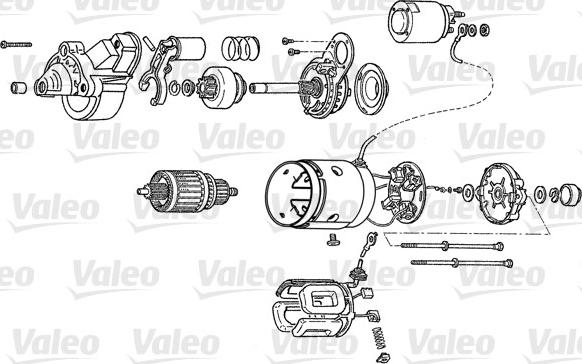 Valeo D8R28 - Starteris autoreka.lt