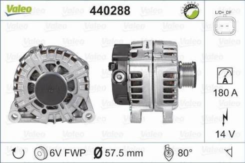 Valeo FG18S048 - Kintamosios srovės generatorius autoreka.lt