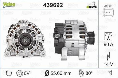 Valeo TG9B064 - Kintamosios srovės generatorius autoreka.lt