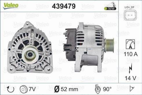 Valeo TG11C061 - Kintamosios srovės generatorius autoreka.lt