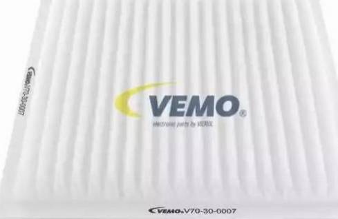 Vemo V70-30-0007 - Filtras, salono oras autoreka.lt