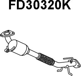 Veneporte FD30320K - Katalizatoriaus keitiklis autoreka.lt