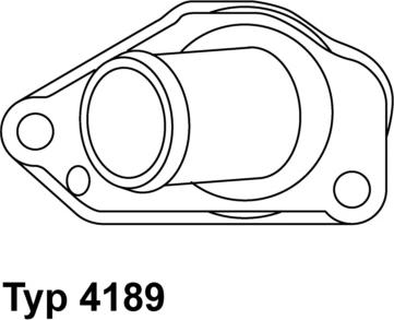 WAHLER 4189.87D - Termostatas, aušinimo skystis autoreka.lt