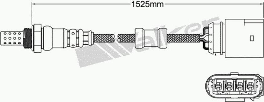 Walker 250-24493 - Lambda jutiklis autoreka.lt