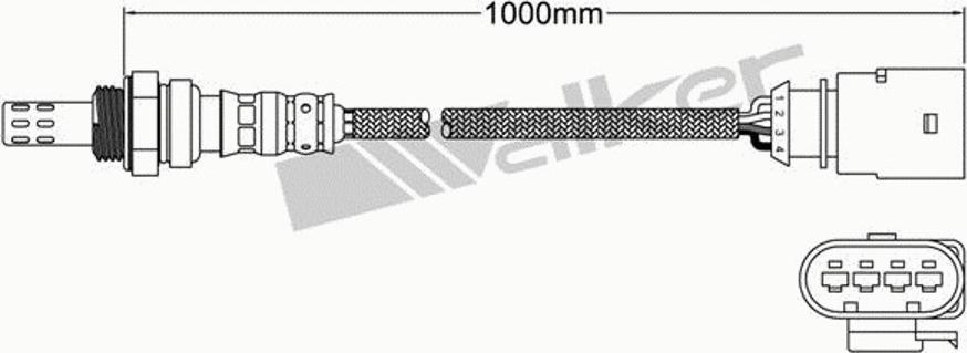 Walker 250-24669 - Lambda jutiklis autoreka.lt