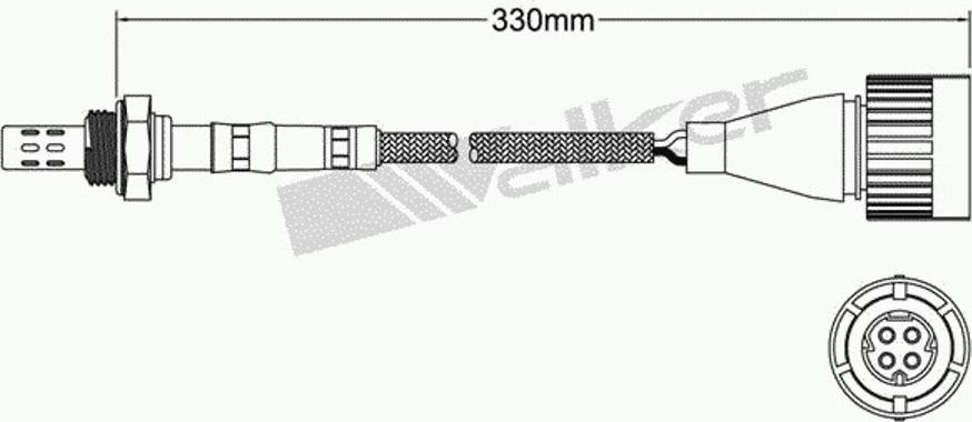 Walker 250-24605 - Lambda jutiklis autoreka.lt