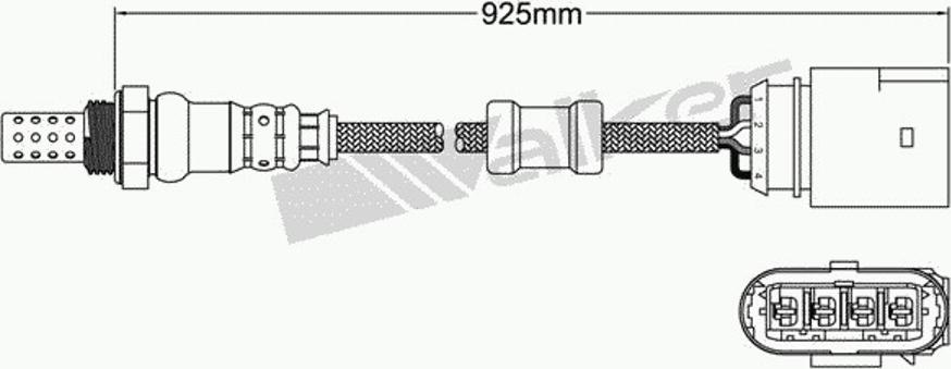 Walker 250-24170 - Lambda jutiklis autoreka.lt