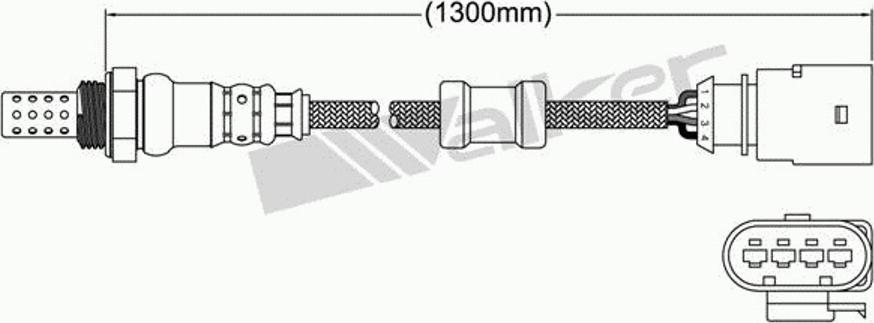 Walker 250-24717 - Lambda jutiklis autoreka.lt