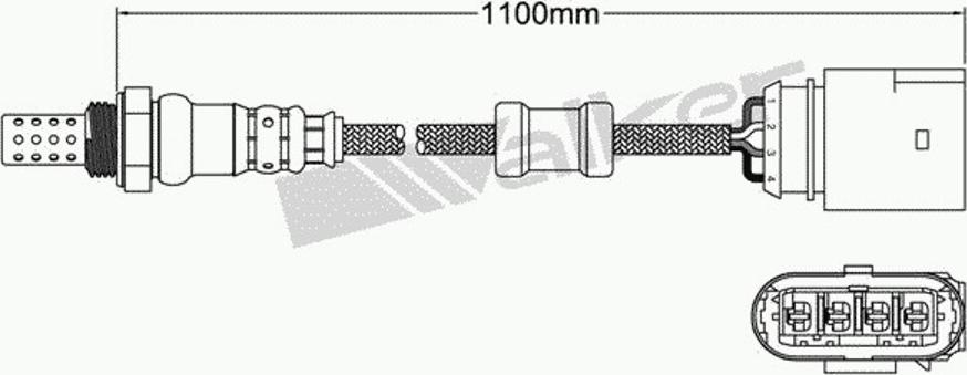 Walker 250-24734 - Lambda jutiklis autoreka.lt