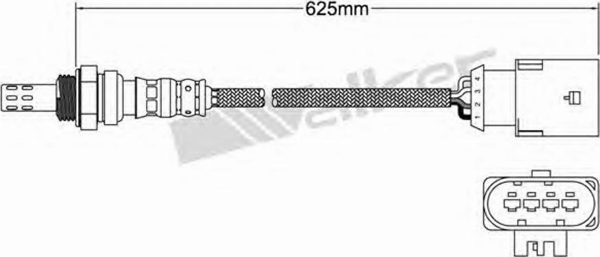 Walker 250-24775 - Lambda jutiklis autoreka.lt