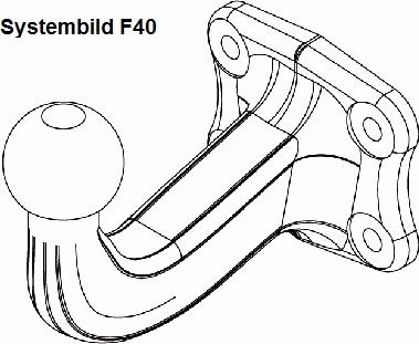 Westfalia 313153600001 - Pagrindas, priekabos prikabintuvas autoreka.lt