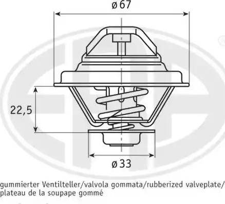 Wilmink Group WG1492954 - Termostatas, aušinimo skystis autoreka.lt