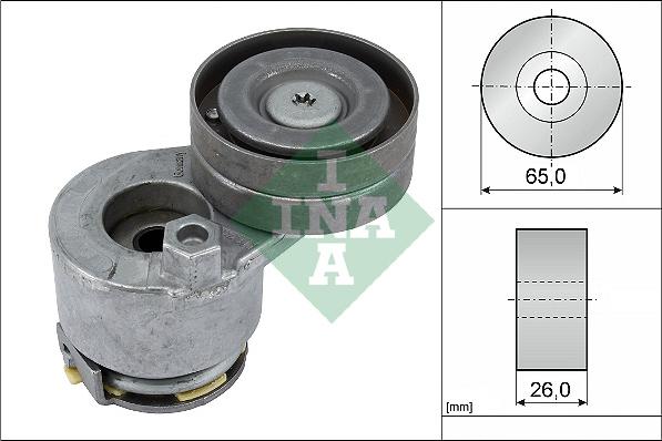 Wilmink Group WG1253429 - Diržo įtempiklis, V formos rumbuotas diržas autoreka.lt