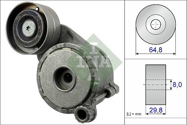 Wilmink Group WG1253575 - Diržo įtempiklis, V formos rumbuotas diržas autoreka.lt