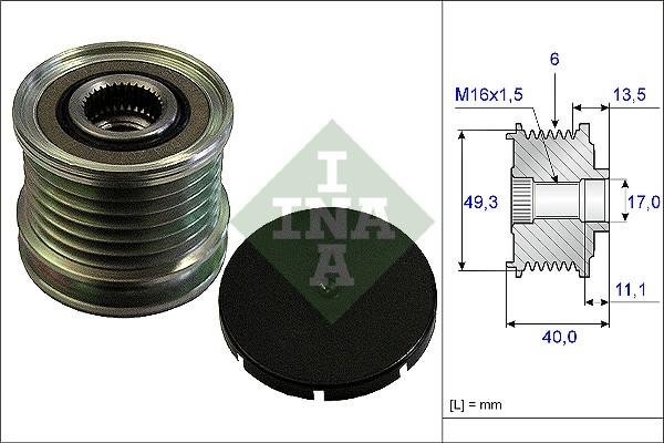 Wilmink Group WG1253740 - Skriemulys, kintamosios srovės generatorius autoreka.lt