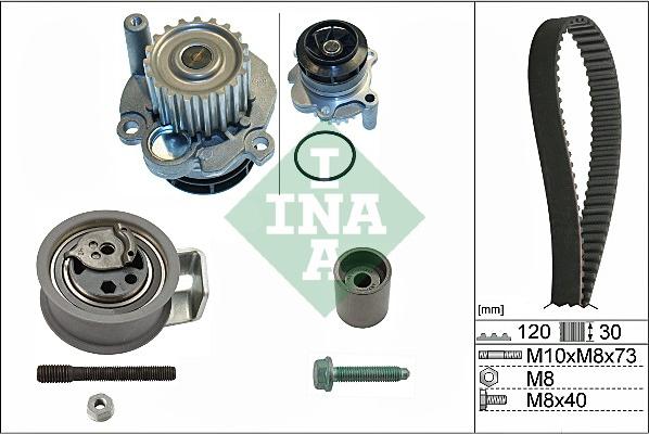 Wilmink Group WG1710008 - Vandens siurblio ir paskirstymo diržo komplektas autoreka.lt