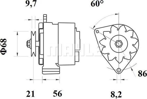 Wilmink Group WG2043458 - Kintamosios srovės generatorius autoreka.lt