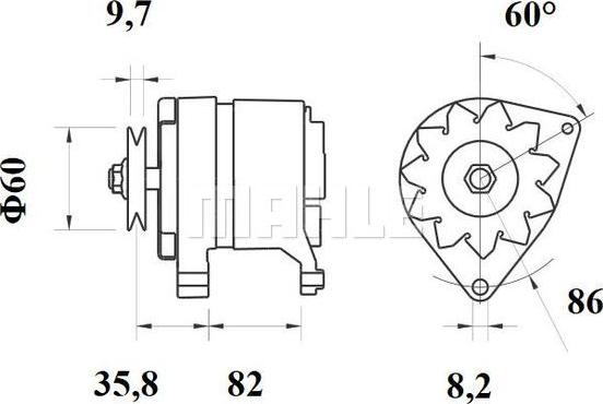 Wilmink Group WG2043713 - Kintamosios srovės generatorius autoreka.lt