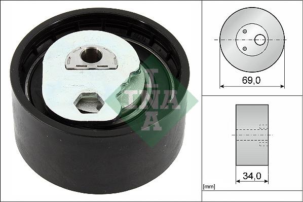 Wilmink Group WG2101383 - Įtempiklio skriemulys, paskirstymo diržas autoreka.lt