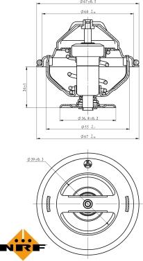 Wilmink Group WG2184685 - Termostatas, aušinimo skystis autoreka.lt