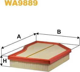 WIX Filters WA9889 - Oro filtras autoreka.lt