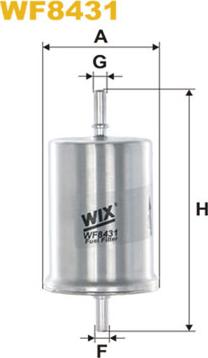 WIX Filters WF8431 - Kuro filtras autoreka.lt