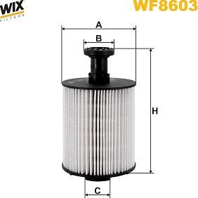 WIX Filters WF8603 - Kuro filtras autoreka.lt