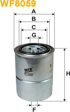 WIX Filters WF8059 - Kuro filtras autoreka.lt