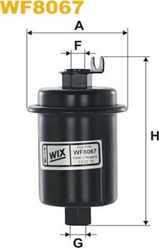 WIX Filters WF8067 - Kuro filtras autoreka.lt