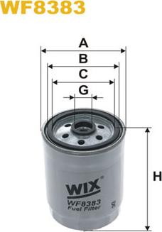 WIX Filters WF8383 - Kuro filtras autoreka.lt