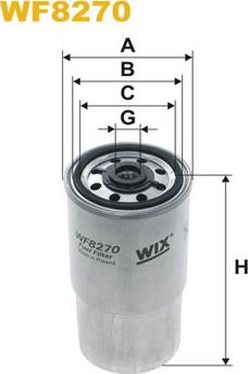 WIX Filters WF8270 - Kuro filtras autoreka.lt