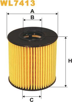 WIX Filters WL7413 - Alyvos filtras autoreka.lt