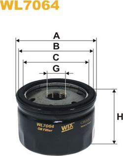 WIX Filters WL7064 - Alyvos filtras autoreka.lt