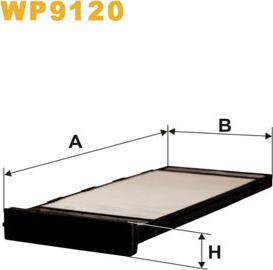 WIX Filters WP9120 - Filtras, salono oras autoreka.lt