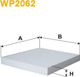 WIX Filters WP2062 - Filtras, salono oras autoreka.lt