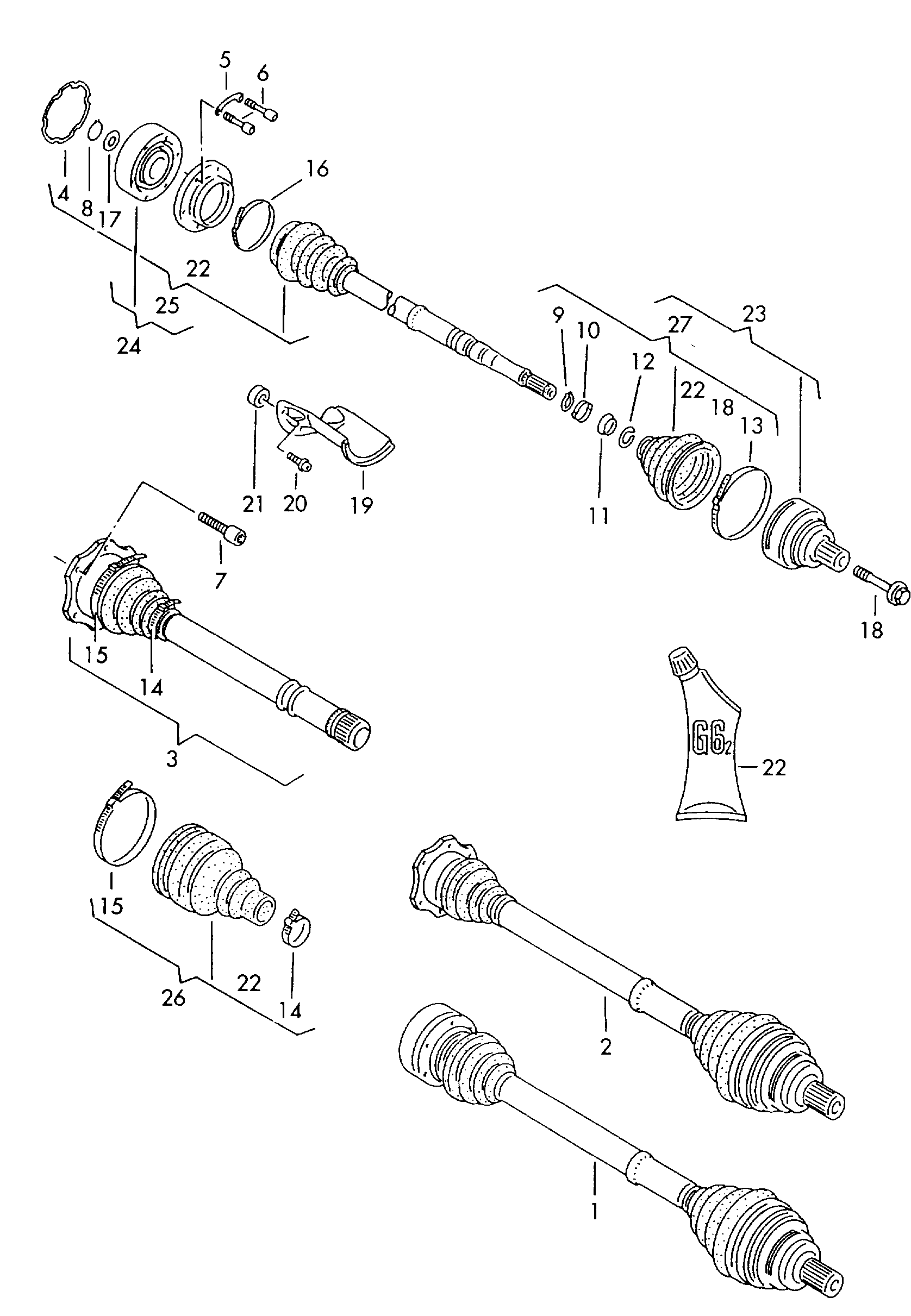 Skoda 321 498 103 - Jungtis, kardaninis velenas autoreka.lt