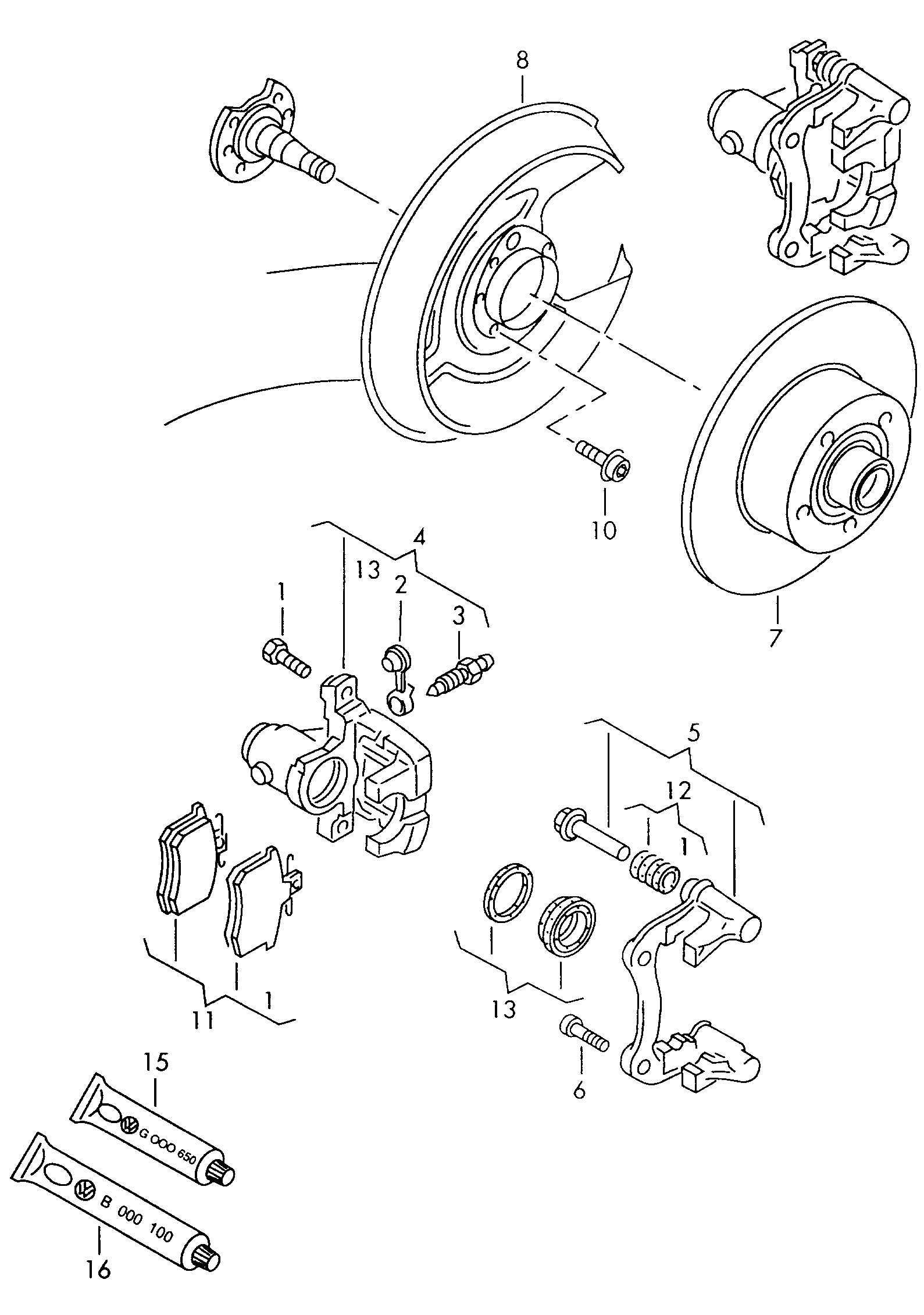 VAG 8D0 615 601 A - Stabdžių diskas autoreka.lt