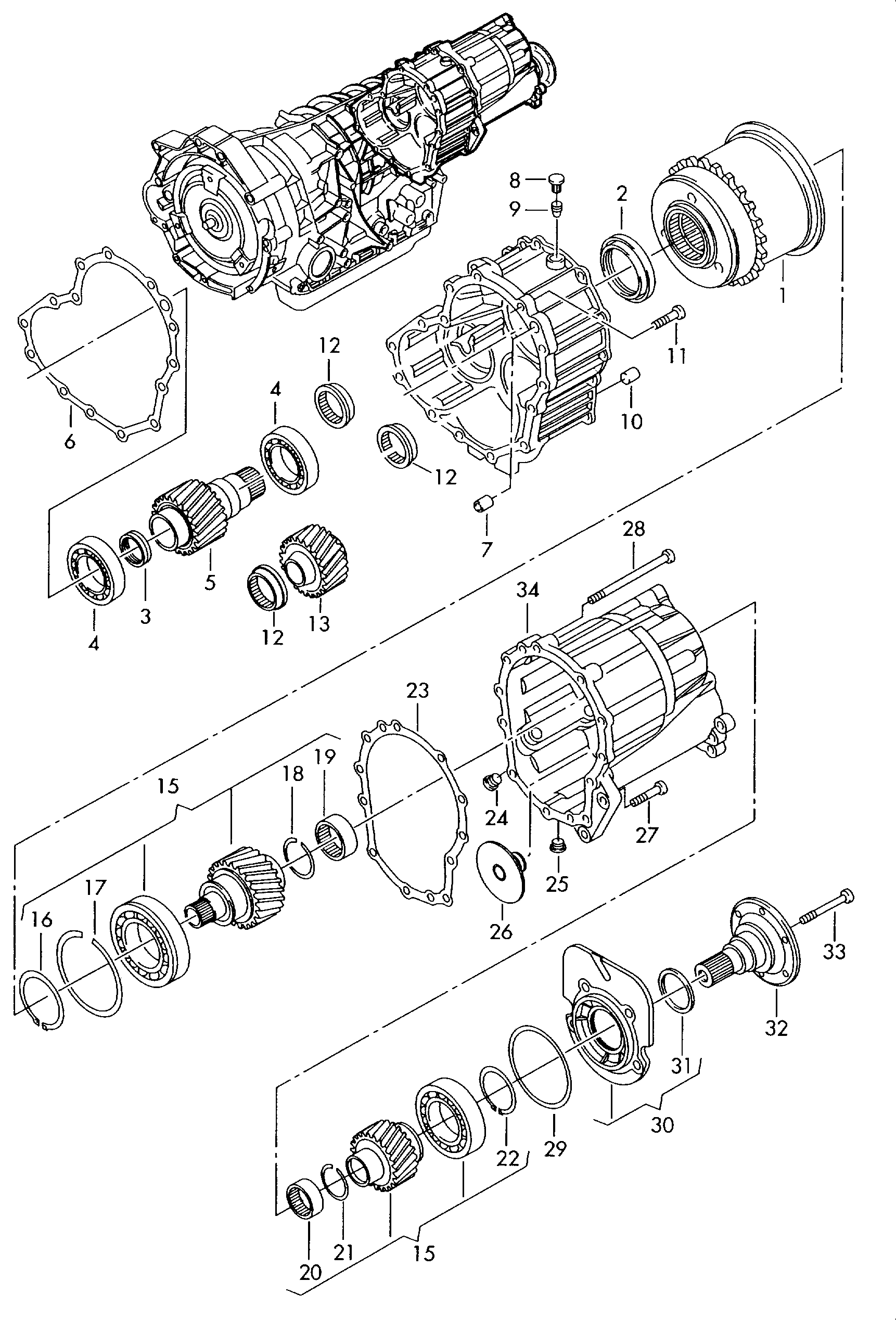 Skoda 01V409400B - Veleno sandariklis, automatinė transmisija autoreka.lt