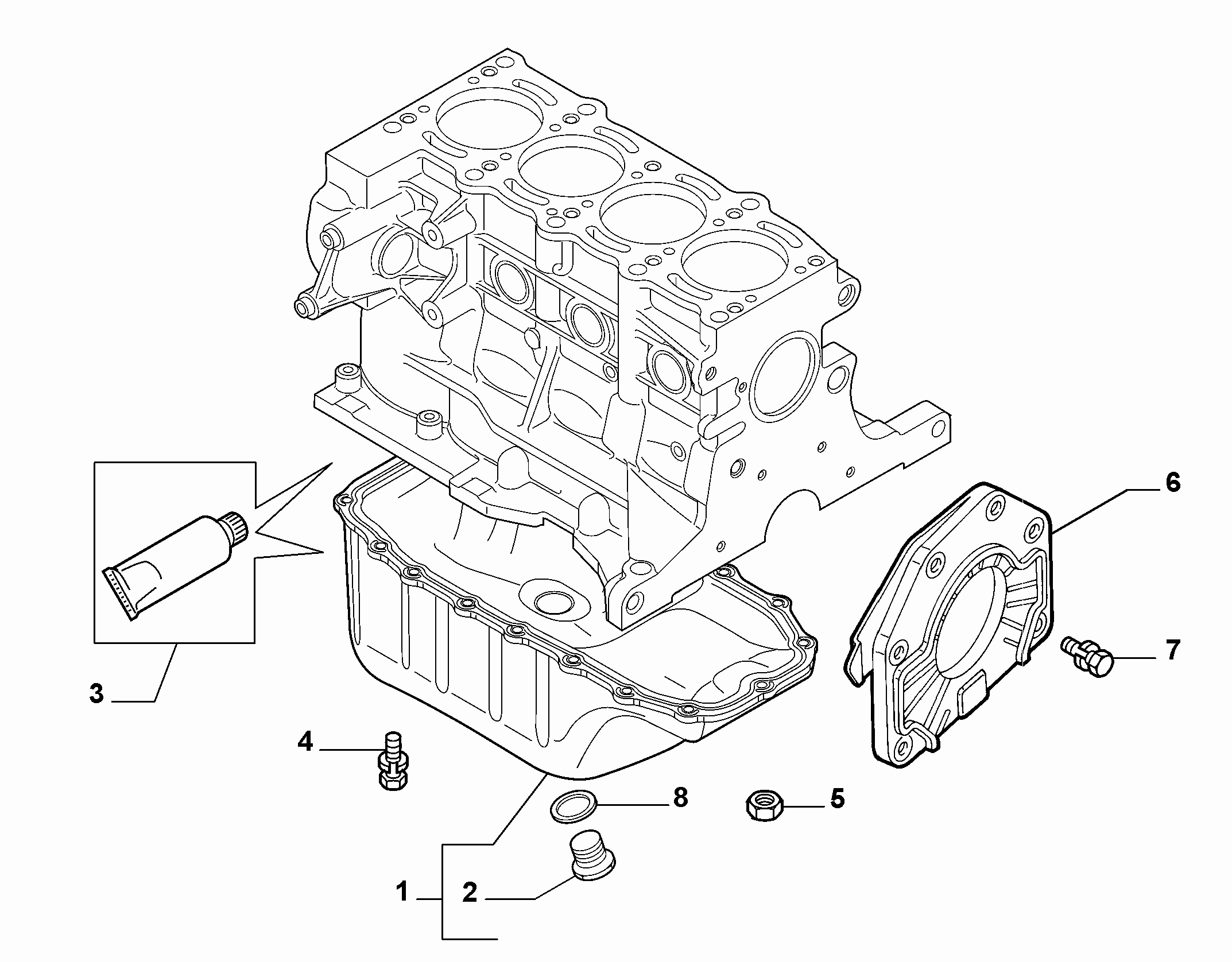 Alfa Romeo 46539824 - Veleno sandariklis, alkūninis velenas autoreka.lt